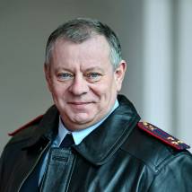 Вадим Андреев на съемках сериала "Другой майор Соколов"