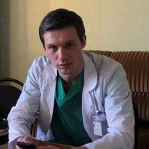 Эльдар Лебедев на съемках сериала "Практика"