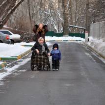 На съемках фильма "Практика"