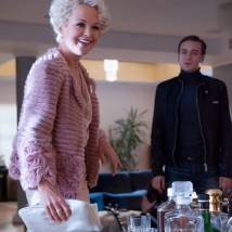 Ольга Атанасова на съемках сериала "Ветреная женщина"