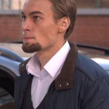 Кирилл Кузнецов на съемках сериала "Миндальный привкус любви"