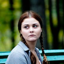 Вероника Лысакова на съемках фильма "Палач"