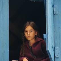 Полина Дашковская на съемках сериала "Джуна"