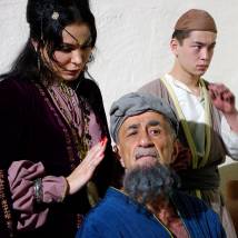 Лаура Кеосаян на съемках сериала "Джуна"