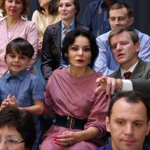 Лаура Кеосаян, Карим Абд Эль Кадер на съемках сериала "Джуна"
