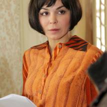 Лаура Кеосаян на съемках сериала "Джуна"