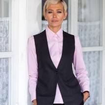 Екатерина Волкова на съемках сериала "Влюбленные женщины"