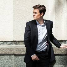 Арнас Федаравичюс на съемках сериала "Влюбленные женщины"
