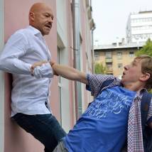 Семен Трескунов и Федор Бондарчук на съемках фильма "Призрак" (© фото: Владимир Максимов)