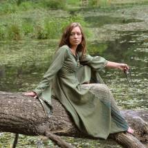 Серафима Низовская на съемках сериала "Тайный Город 2"