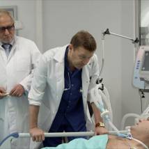 Олег Фомин, Владимир Качан в сериале "Медсестра"