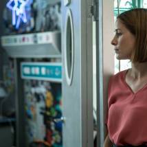 Ольга Сутулова на съемках сериала "Красные браслеты"
