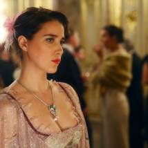Ваина Джоканте на съемках сериала "Мата Хари"