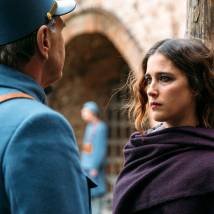 Ваина Джоканте на съемках сериала "Мата Хари"