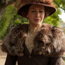 Ксения Раппопорт на съемках сериала "Мата Хари"