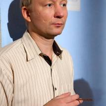 Дмитрий Куличков на съемках сериала "Ищейка"