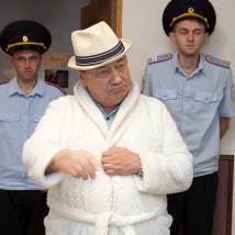 Владимир Николенко на съемках сериала "Ищейка"