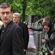 Валентин Терехов на съемках сериала "Сын за отца"