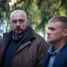 Алексей Нилов и Яков Шамшин на съемках фильма "Аз воздам"