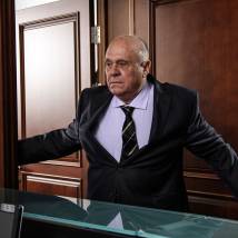 Владимир Меньшов на съемках фильма "Экспириенс"
