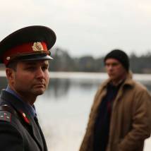 Дмитрий Клепацкий на съемках фильма "Находка"