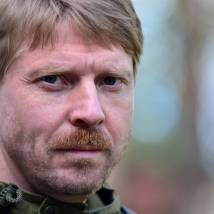 На съемках фильма "След пираньи"