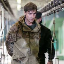 Игорь Лагутин на съемках сериала "Кодекс чести 7"