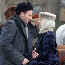 Вячеслав Крикунов и Елизавета Нилова в сериале "Господа-товарищи"