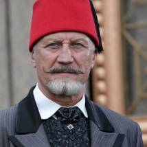 Юрий Беляев на съемках сериала "Последний янычар"