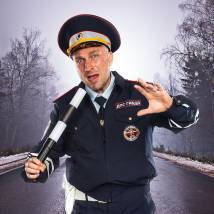 Дмитрий Нагиев на съемках фильма "Самый лучший день"