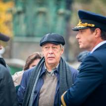 Михаил Ефремов на съемках фильма "Новая жена"