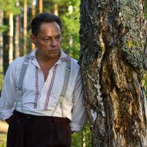 Игорь Скляр на съемках сериала "Семейный альбом"