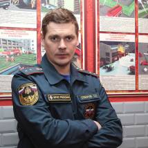 Александр Пашков на съемках сериала "Между двух огней"