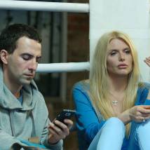 Анна Чурина, Илья Любимов в фильме "Последний вагон. Весна"