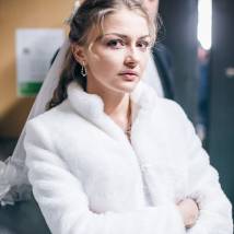 Татьяна Казючиц на съемках фильма "Женщина в беде 2"