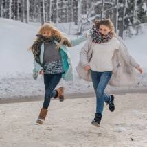На съемках фильма "Женщина в беде 2"