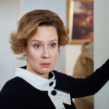 Евгения Дмитриева на съемках сериала "Любопытная Варвара 3"