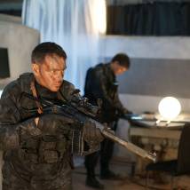 Сергей Губанов на съемках сериала "Заговоренный"
