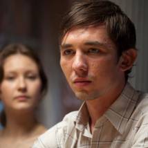 Константин Пояркин и Яна Гладких на съемках сериала "Взрослые дочери"