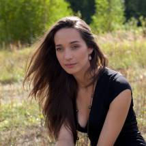 Екатерина Тарасова на съемках сериала "Взрослые дочери"