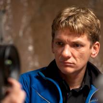 Алексей Вертков на съемках сериала "Взрослые дочери"