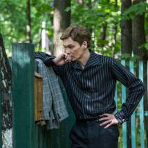Филипп Янковский на съемках сериала "Таинственная страсть" (© фото: Анна Митрохина)