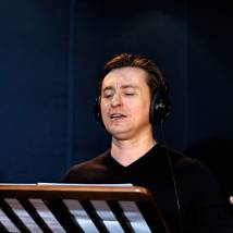 Сергей Безруков на озвучании мультфильма "Волки и овцы: бе-е-е-зумное превращение"