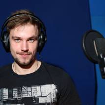 Александр Петров на озвучании мультфильма "Волки и овцы: бе-е-е-зумное превращение"