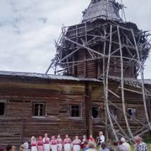 На съемках фильма "Атлантида Русского Севера"