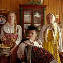 На съемках фильма "Атлантида Русского Севера"