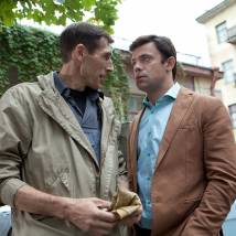 Игорь Савочкин и Артем Осипов на съемках сериала "Лучше не бывает"