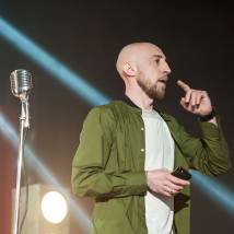 Сергей Гореликов на съемках фильма "Болевой порог"