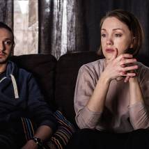 Дарья Мороз и Андрей Барило на съемках сериала "Без свидетелей. Второй сезон"
