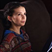 Мария Смольникова на съемках сериала "Без свидетелей. Второй сезон"